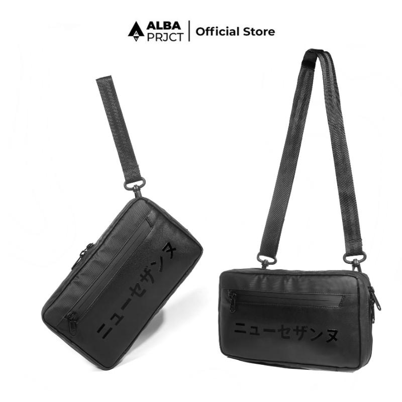 ALBA PROJECT | Handbag SAGA &quot;VERSI 2.0&quot; | Handbag Pria | Clutch bag pria | Sling bag pria waterproof | Tas Selempang