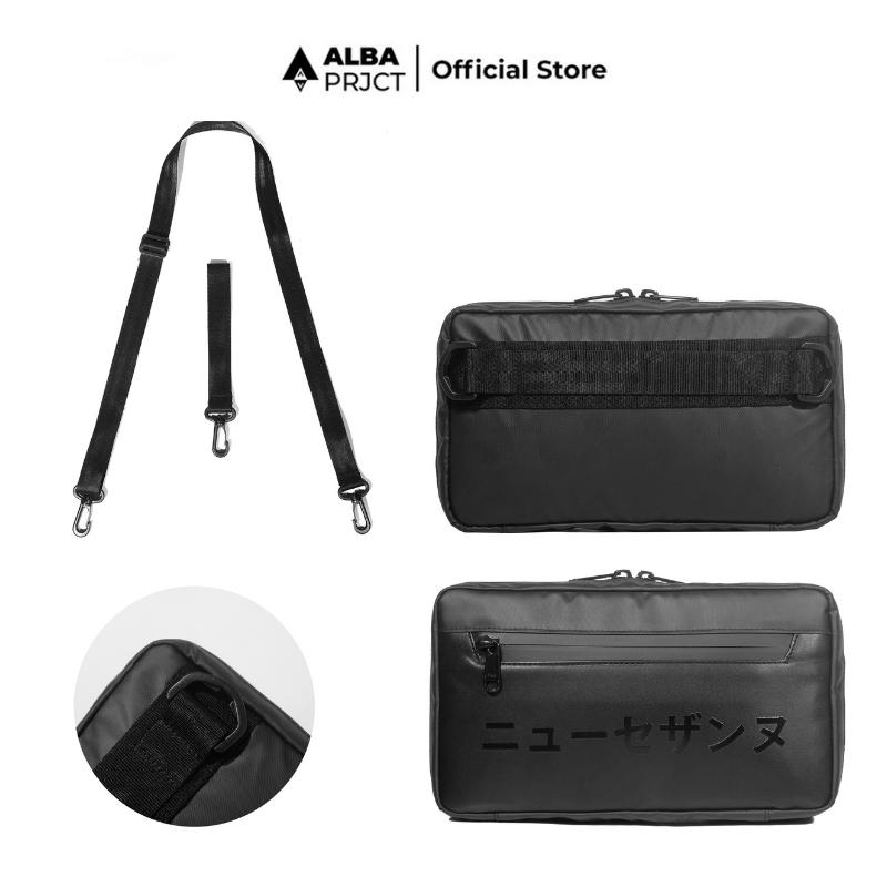 ALBA PROJECT | Handbag SAGA &quot;VERSI 2.0&quot; | Handbag Pria | Clutch bag pria | Sling bag pria waterproof | Tas Selempang