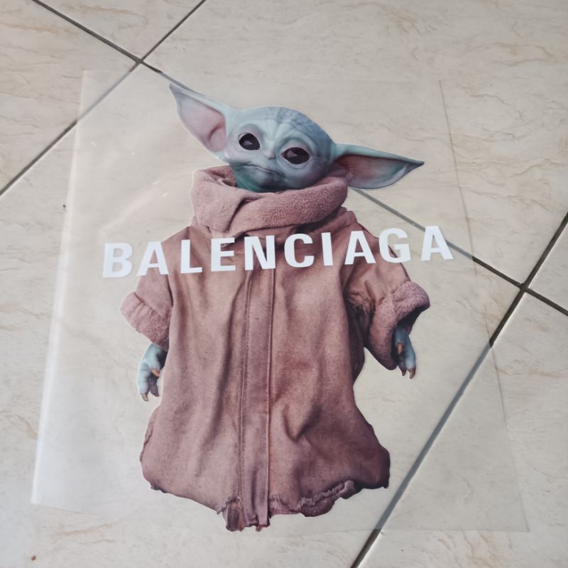 SABLON DTF BALENCIAGA BABY YODA SABLON DTF