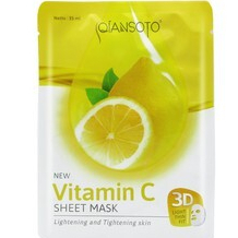 PER SACHET VITAMIN C MASKER WAJAH QIANSOTO SHEET MASK