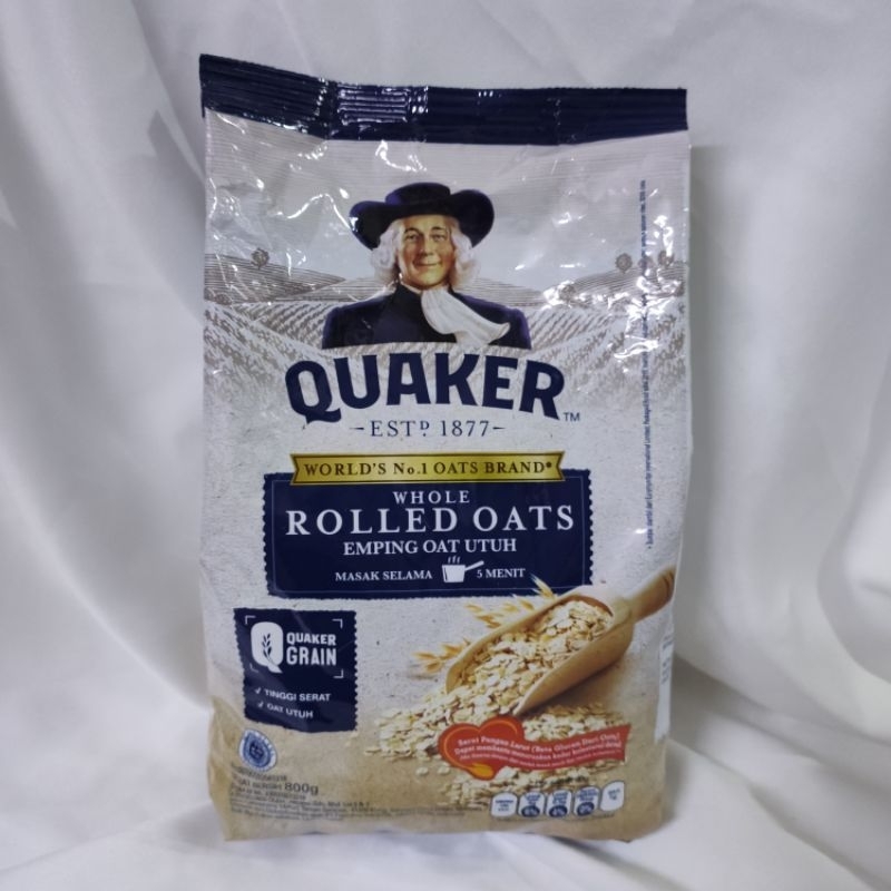 

Quaker Rolled Oats 800gr