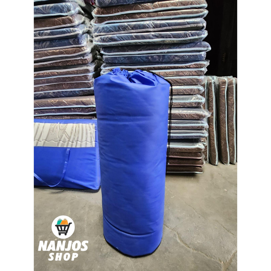 Kasur Lipat Gulung Busa Super Anti Kempes / Travel Bed + Free Tas Kasur Gulung Lantai / Roll Bed Mudah Dibawa / Kasur Gulung Minimalist Flexible Solusi Tidur Ideal 100% Nyaman 80x190 SOTERIA