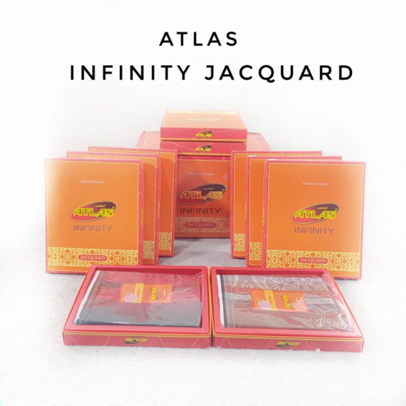 Sarung Atlas Infinity Jacquard Songket Ecer Grosir SN