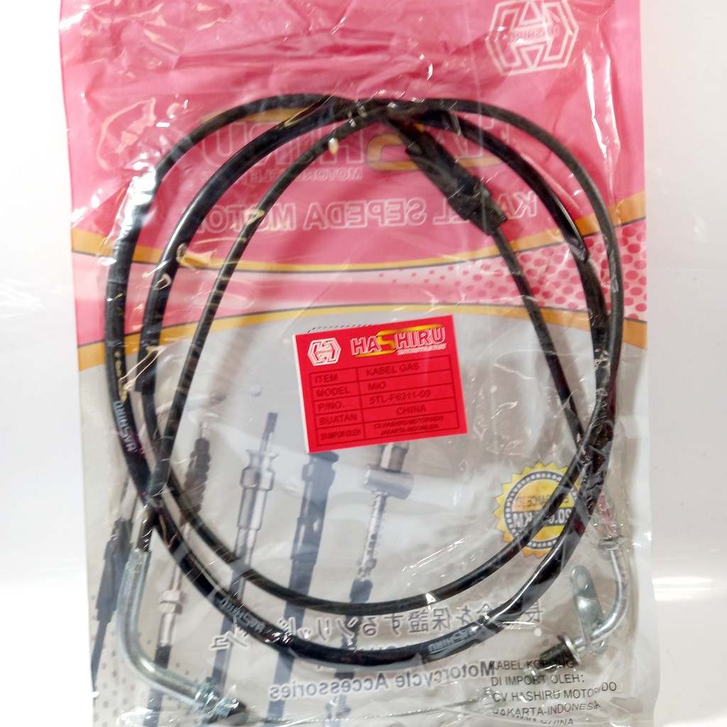 KABEL GAS MIO KARBU - KABEL GAS MIO SMILE - KABEL GAS FINO HASHIRU
