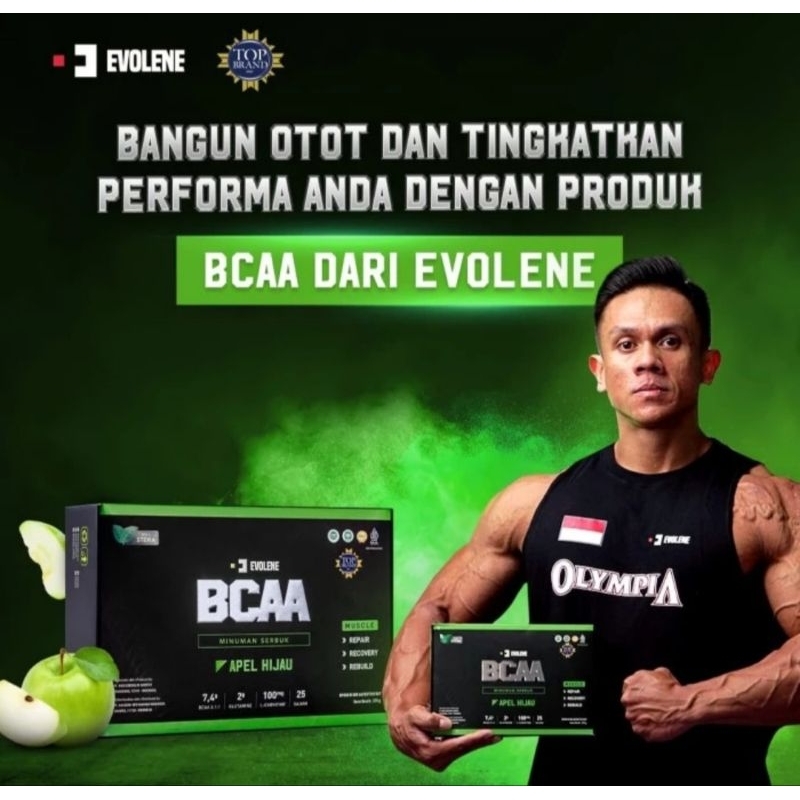 Evolene BCAA 375gram , 25 serving. - Suplemen fitnes - Suplemen workout