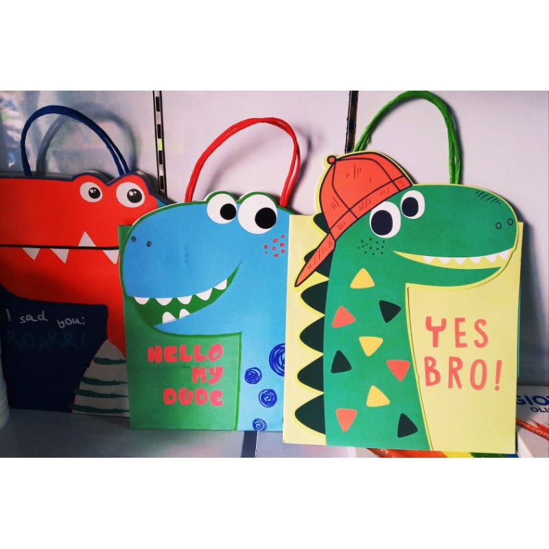 

Paperbag Dinosaurus 23x23x15
