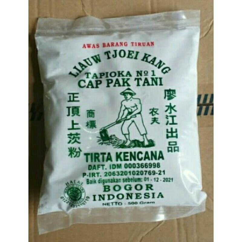 

TEPUNG KANJI CAP PAK TANI 500 GRM KEMASAN