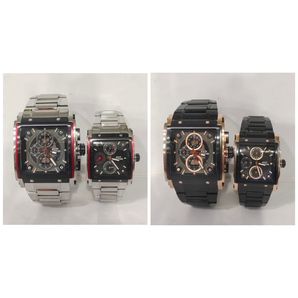 Jam Couple Sport EXPEDITION E6731 E 6731 Original Garansi Resmi Free Baterai