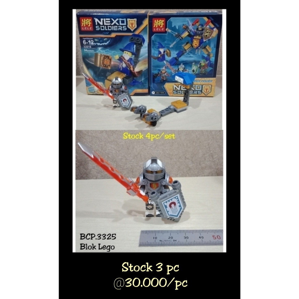 Block Lego Nexo Soldiers