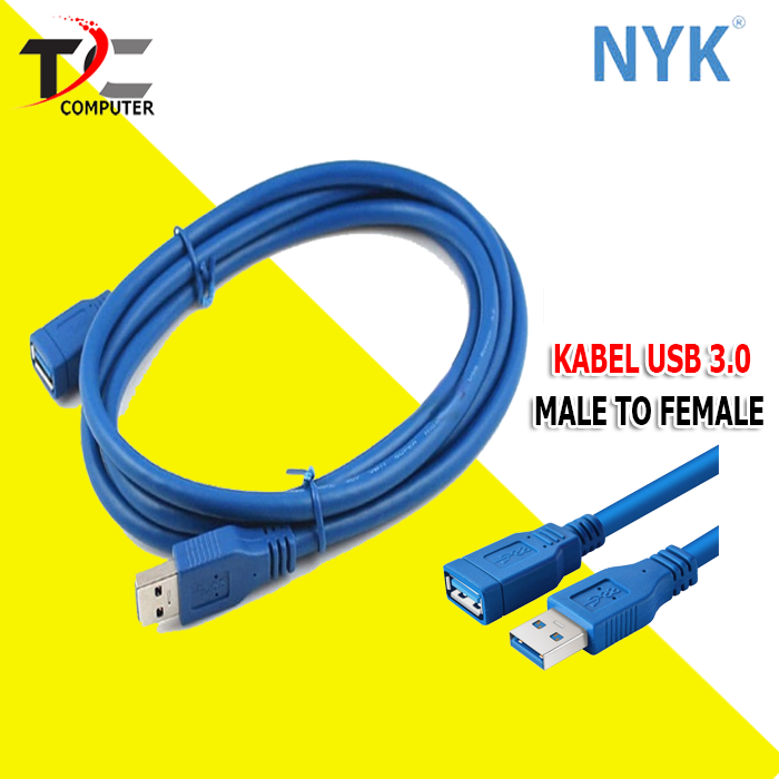 Kabel Extension USB 3.0 1.5m 3m 5m 10m Male To Female AM TO AF