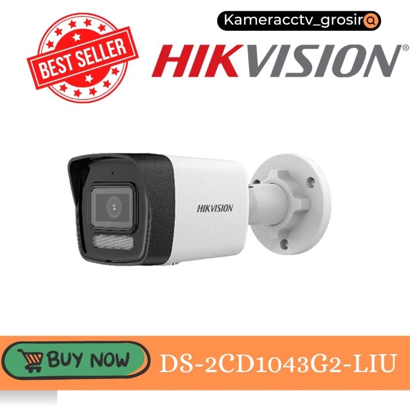 HIKVISION IP CAMERA OUTDOOR 4MP DS-2CD1043G2-LIU