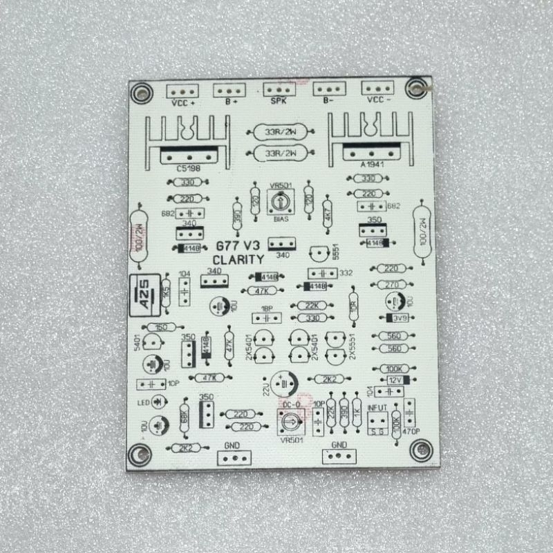 PCB Power Amplifier G77 V3 Clarity Fiber