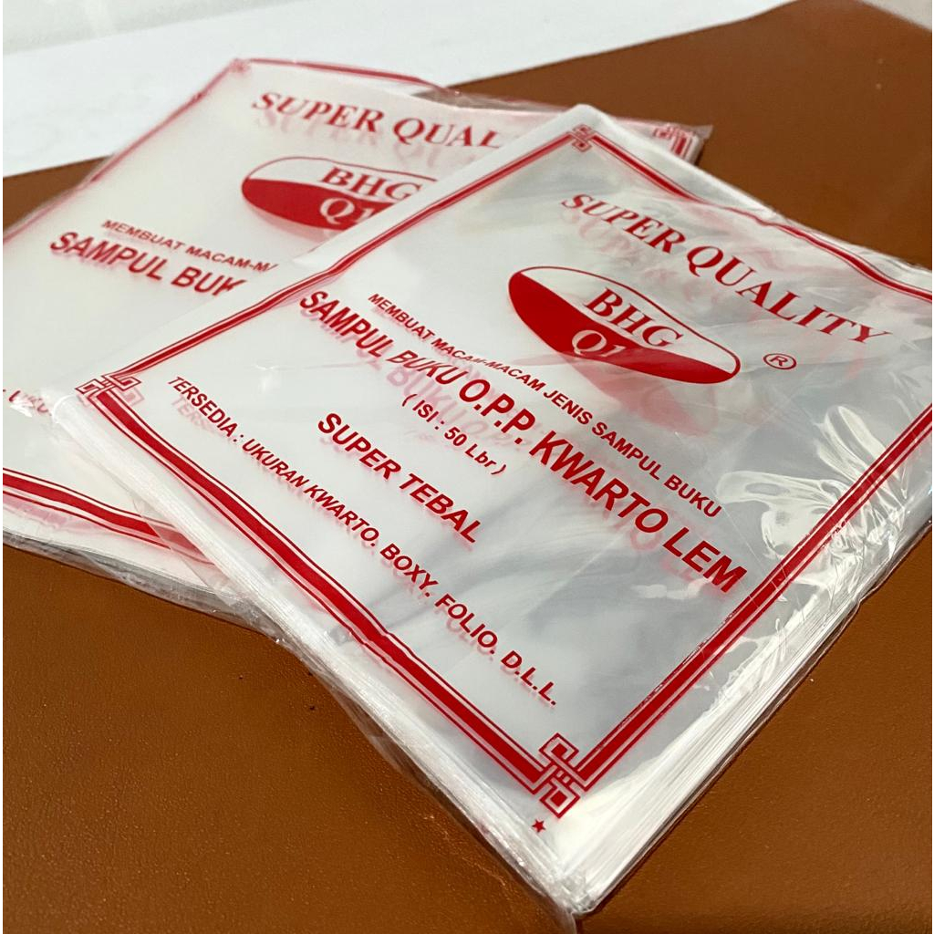 

[SAMPUL PLASTIK isi 50] Sampul PLASTIK - OPP BENING - B.H.G