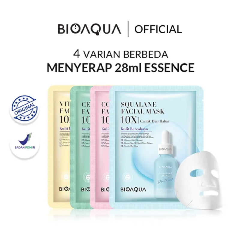 [Hanya 20.000] 8 pcs Masker Bioaqua