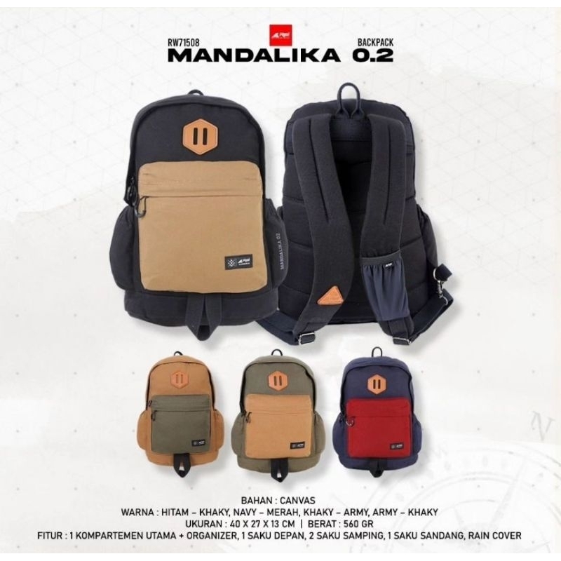 TAS RANSEL REI MANDALIKA 0.2 | DAYPACK PRIA MANDALIKA 0.2 AREI OUTDOORGEAR