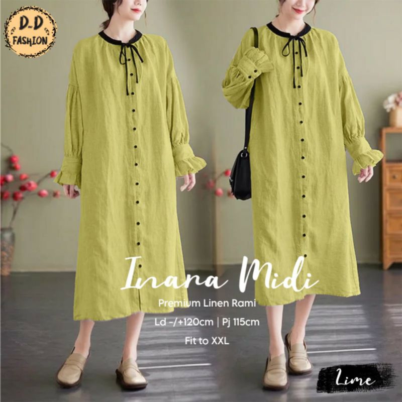 INARA GAMIS MIDI TERBARU