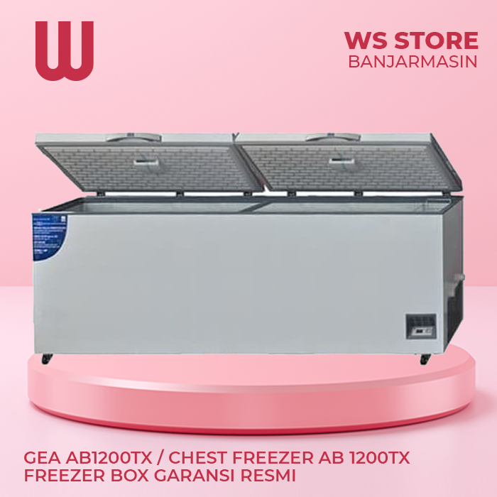Gea AB1200TX / Chest Freezer AB 1200TX Freezer Box Garansi Resmi