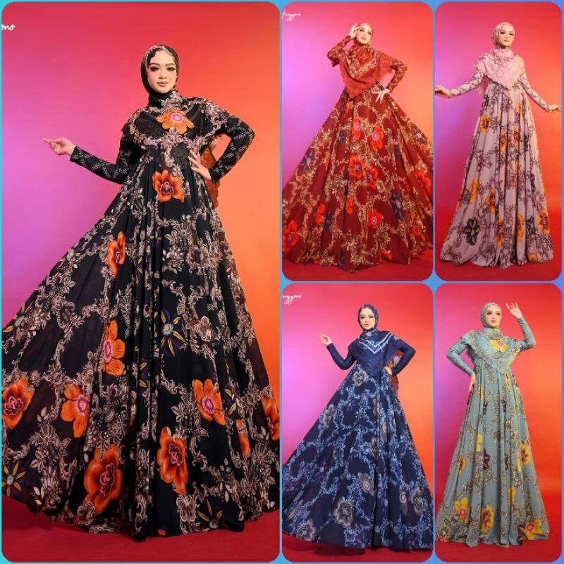 ZAVERA Series Gamis Syari Original By Agoest Hanggono - TZY. Olshop.
