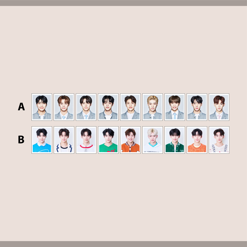 [SET] ID PHOTO ZB1 ZEROBASEONE BOYS PLANET