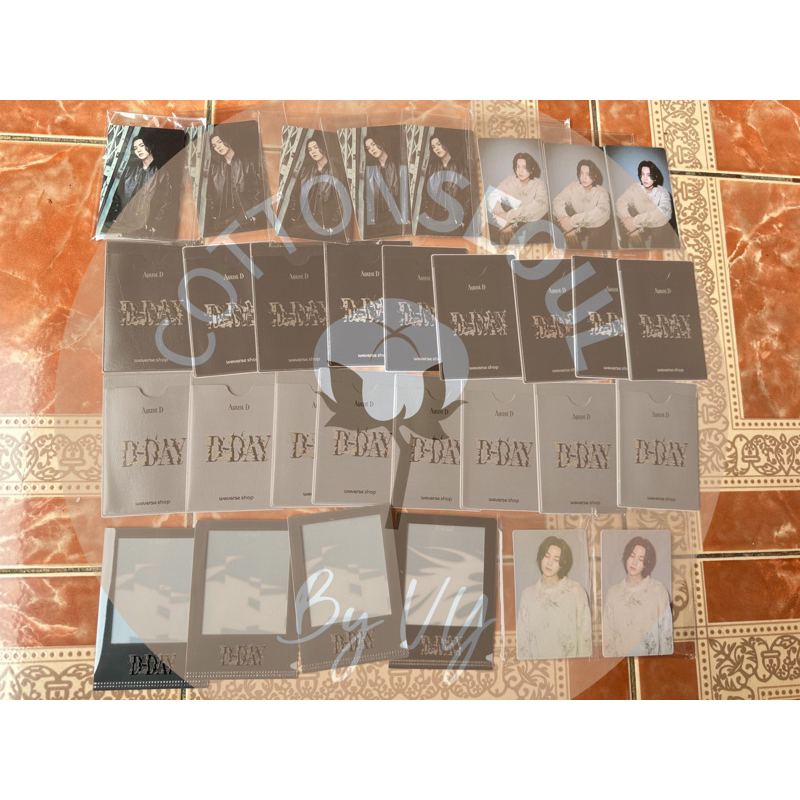 POB pre order benefit early bird SUGA album D-Day