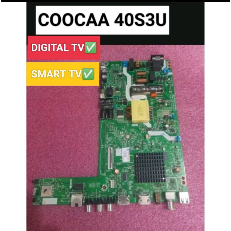 MB 40S3U MAINBOARD COOCAA 40S3U 40s3u