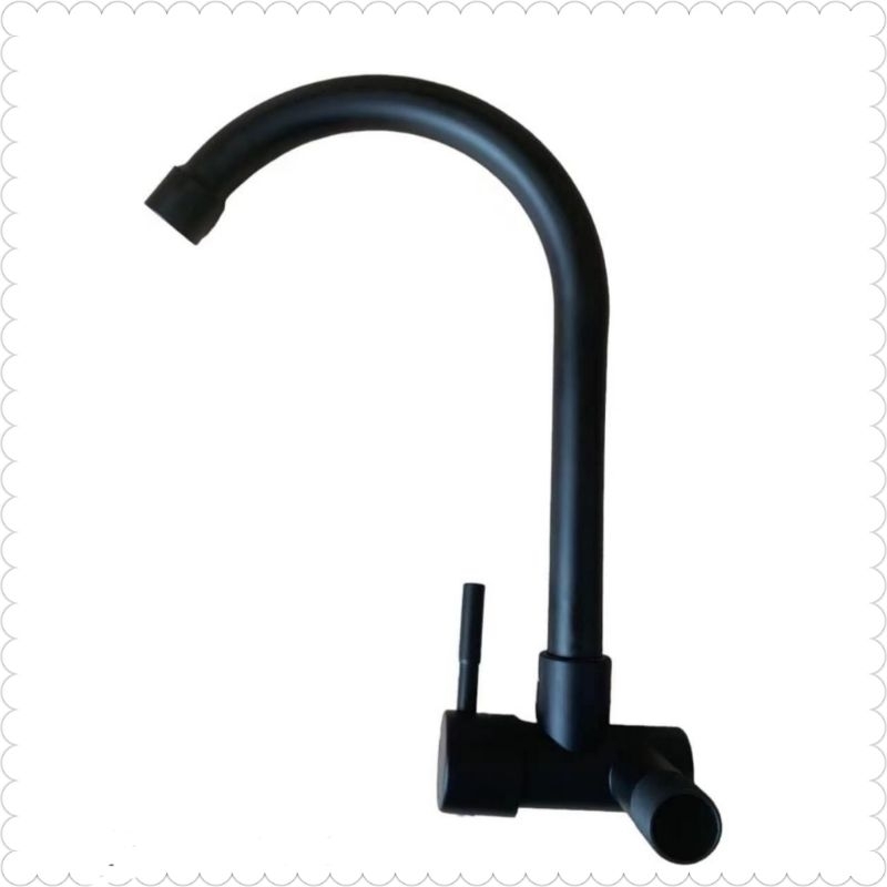 Kran Cuci Piring /Kran Dapur warna Hitam