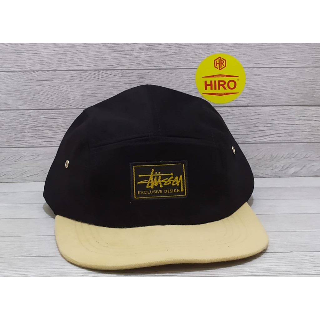 [COD]Topi Snapback Bordir Stsy Kombinasi Hip-Hop New Model/Topi Lima Panel
