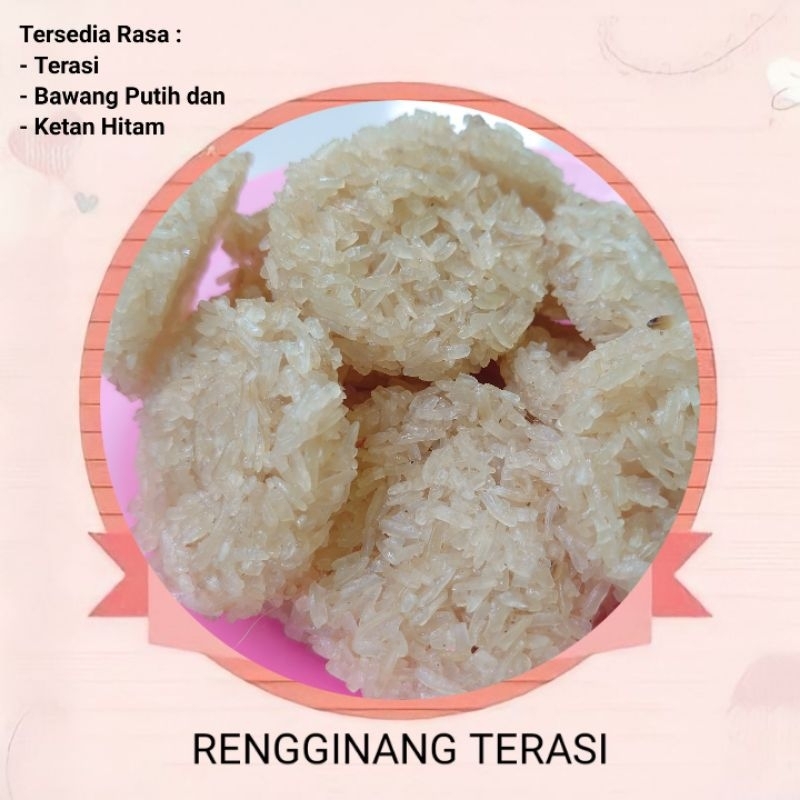 

Rengginang terasi mentah 500gram