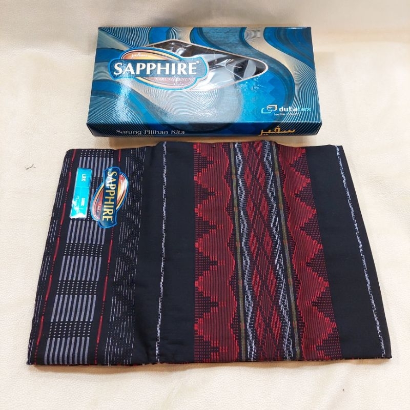 SARUNG SAPPHIRE MOTIF LURIK