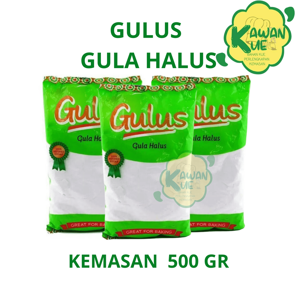 

GULUS GULA HALUS KEMASAN 250 GR & 500 GR