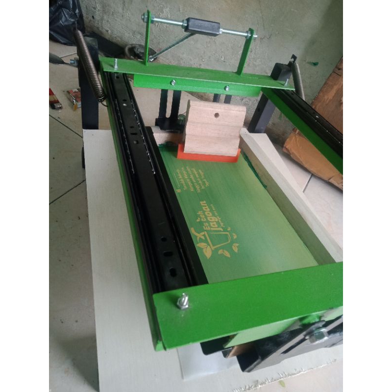 Alat sablon cup botol dan plastik kresek