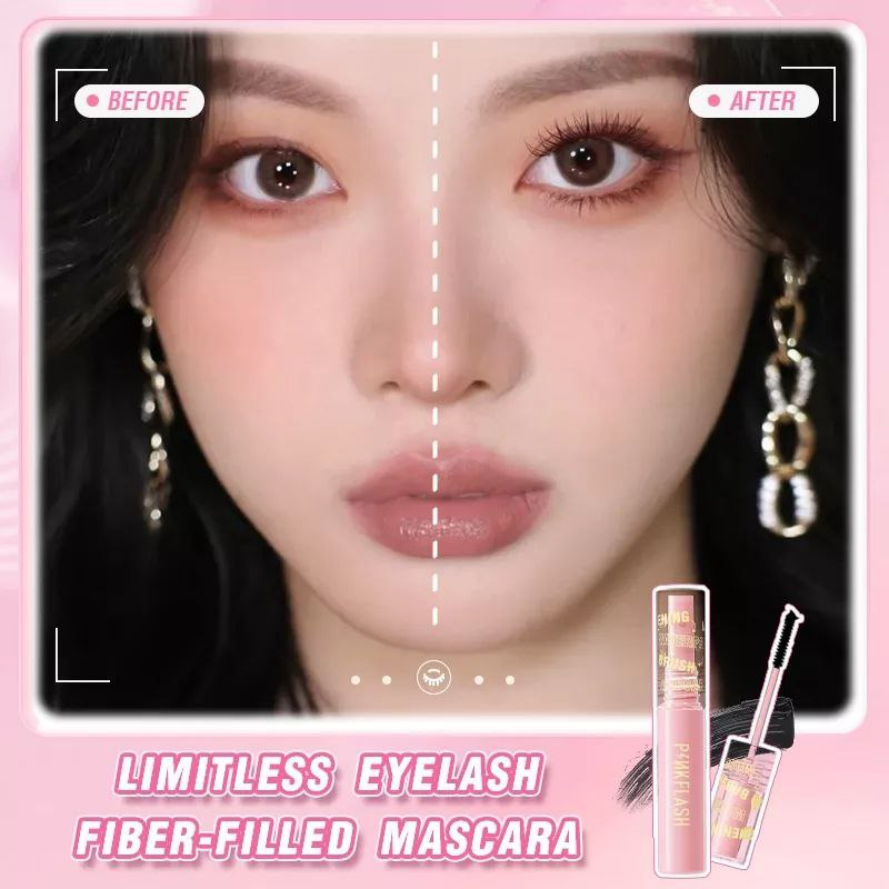 LF - PINKFLASH OhMyWink Length Curled Maskara Ultrathin Fibre Waterproof Limitless Eyelash Skinny Mascara