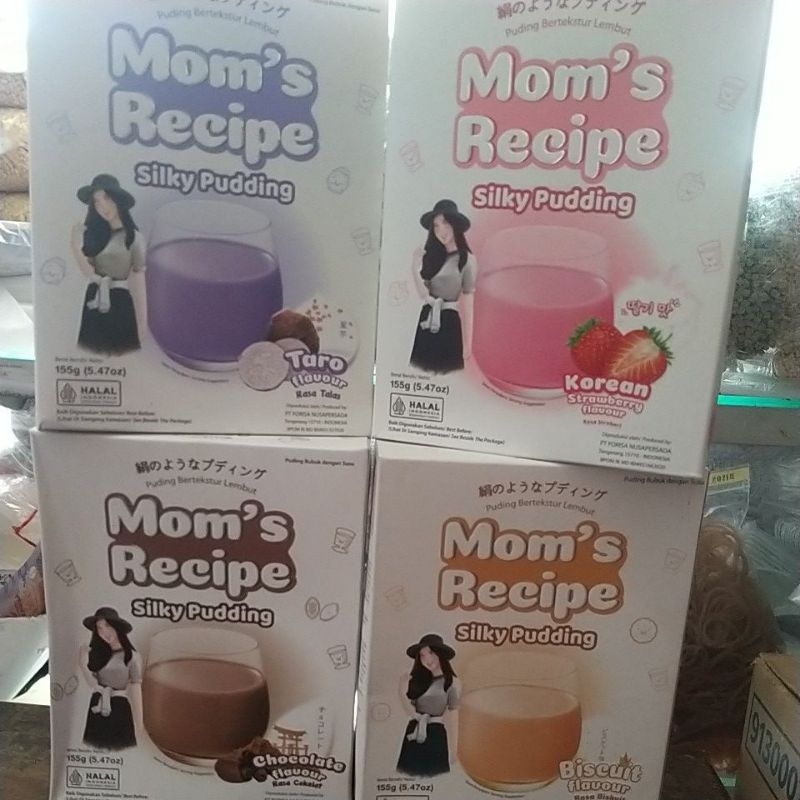 

Silky Puding mom's Recipe kemasan 155gr