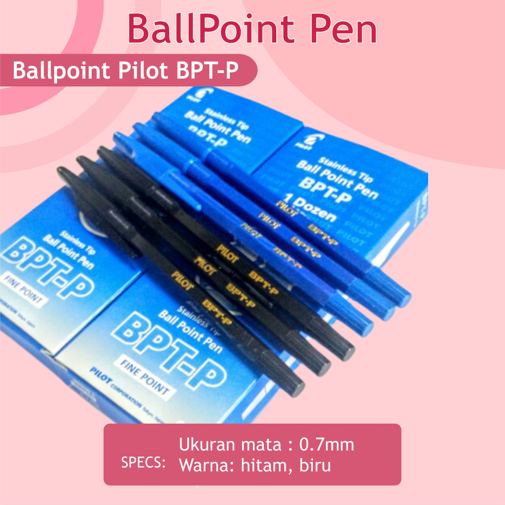 

Pulpen Pilot ballpoint BPT-P 0.7 Original