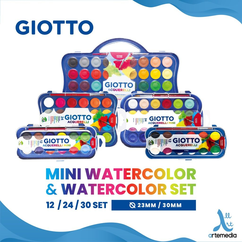 

Cat Air Giotto Acquerelli Watercolor Cake Set