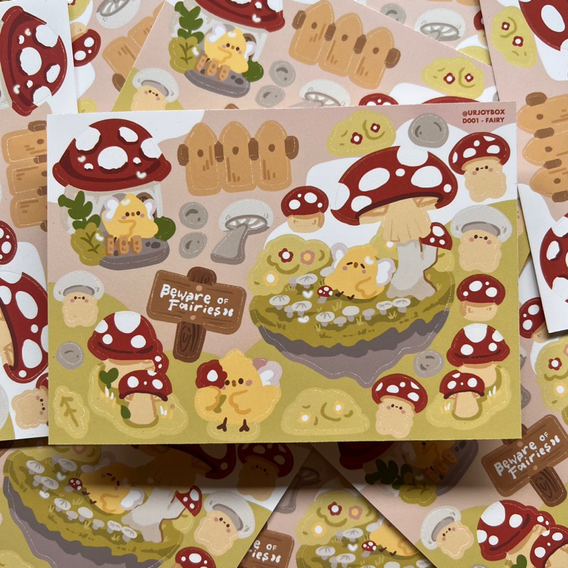 

Fairy Pica Deco | Diary Stickers | UR JOYBOX