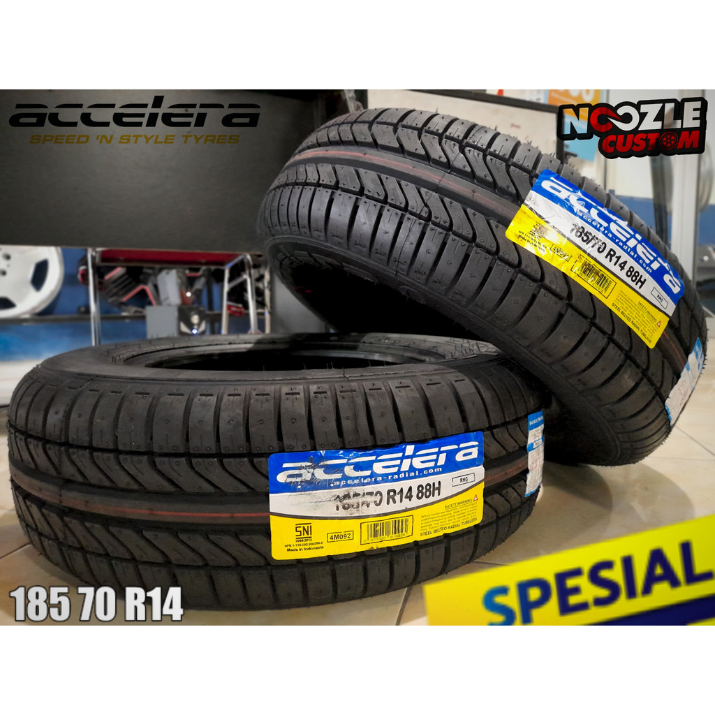 BAN LUAR R14 XENIA AVANZA 185 70 R14 BAN MOBIL TUBLES RING 14 ACCELERA