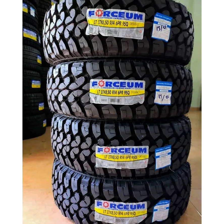 Ban Mobil ukuran 27 x 8,5 R14 FORCEUM MT : Toko Ban Mobil Padang