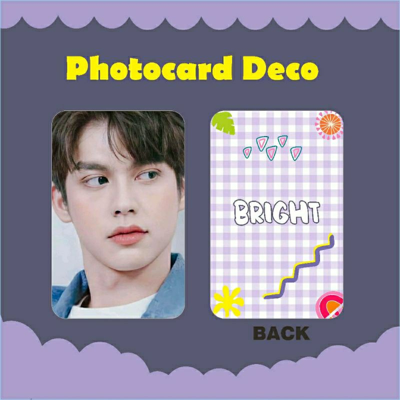 Photocard Bright Vachirawit laminasi