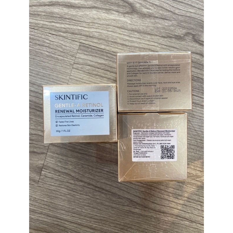 SKINTIFIC GOLD - RETINO MOIST