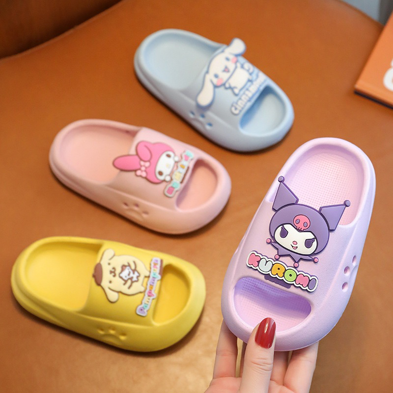 Sandal Slop Anak Melody Kuromi Cinnamoroll Hello Kitty