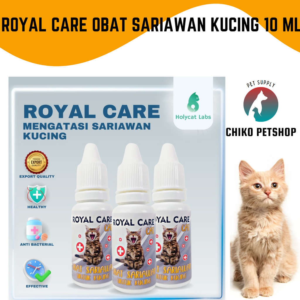 Royal Care Obat Sariawan kucing 10ml