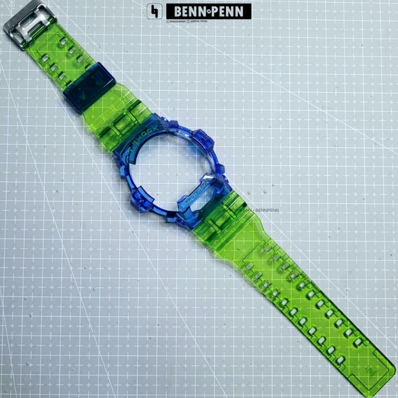 BEZEL STRAP G SHOCK G 8900 / GR 8900 BLUE GREEN
