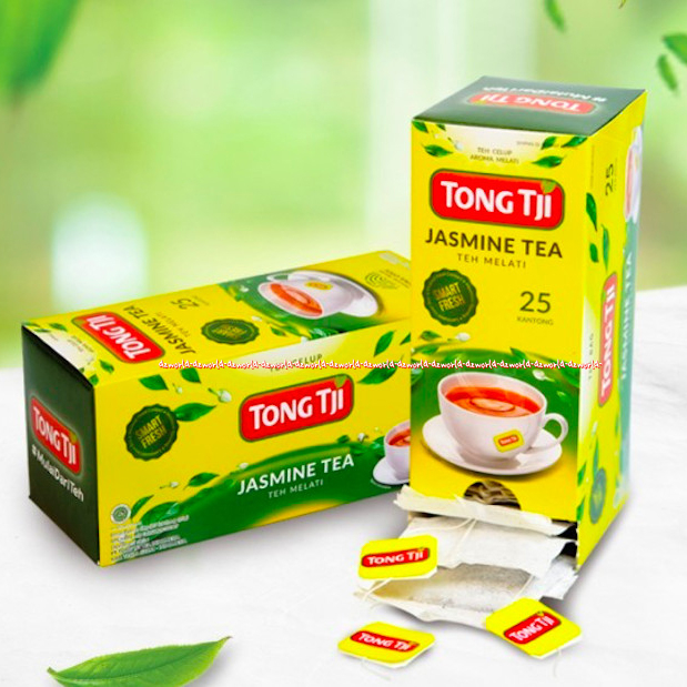 Tong Tji Teh Melati 25tea Bag Teh Celup Tongtji Tongji Jasmine Tea Thong Tji Teh Melati