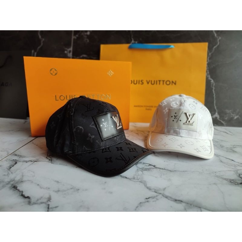 topi baseball kain LV Louis Vuitton original import fashion branded