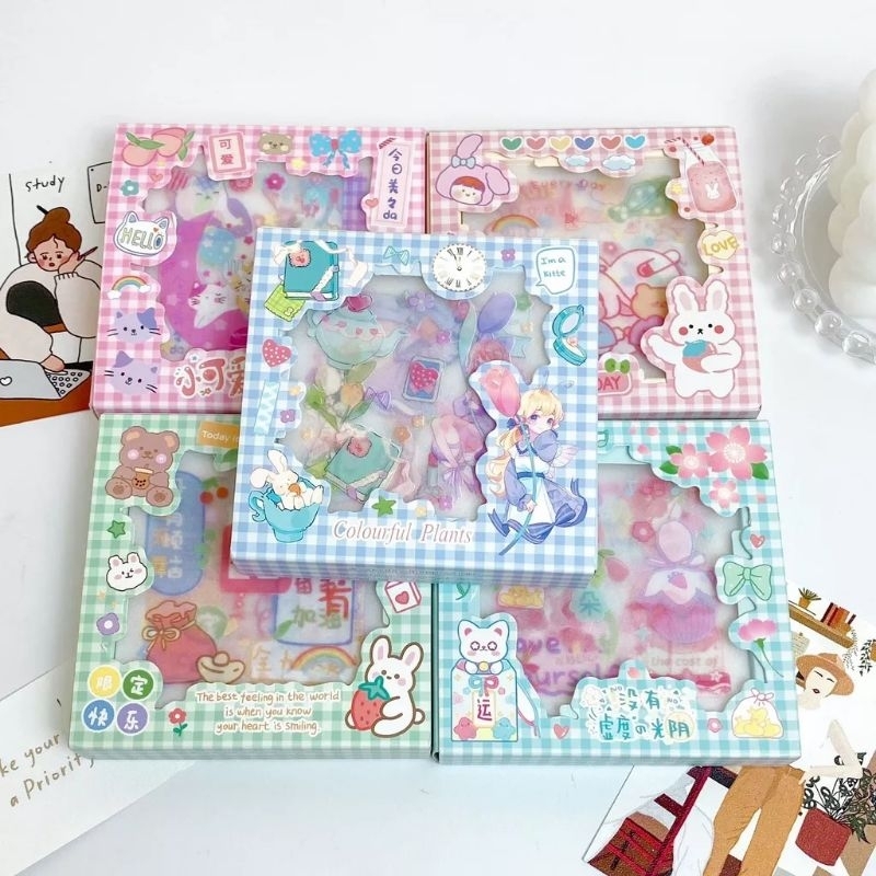 

paket stiker senmu sticker 8 lembar lucu stiker botol lucu stiker lucu