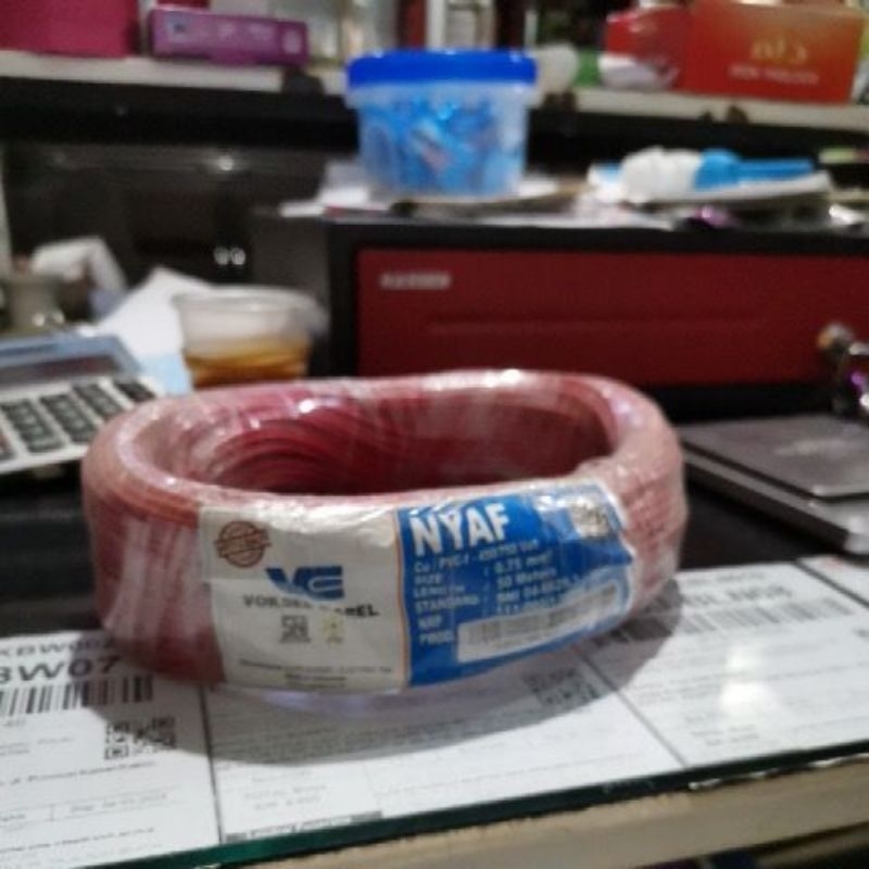 Kabel serabut Nyaf voksel 0,75