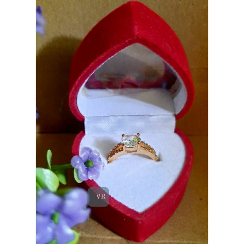 Cincin Xuping #Cincin Wanita Permata berlian/perhiasan wanita /Cincin emas/Cincin titanium /Cincin X