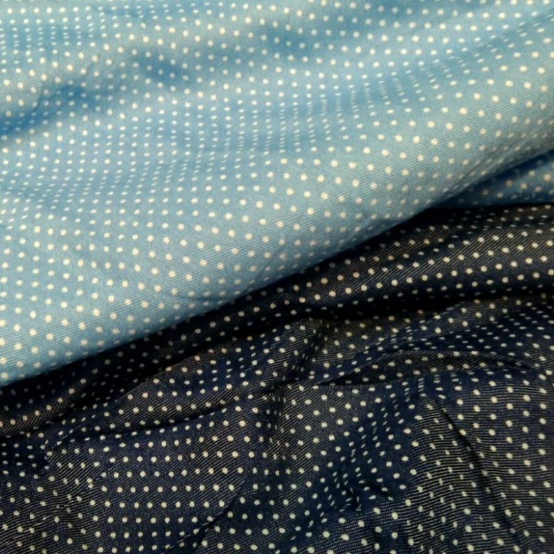 bahan kain katun twill itally glossy ex garment branded