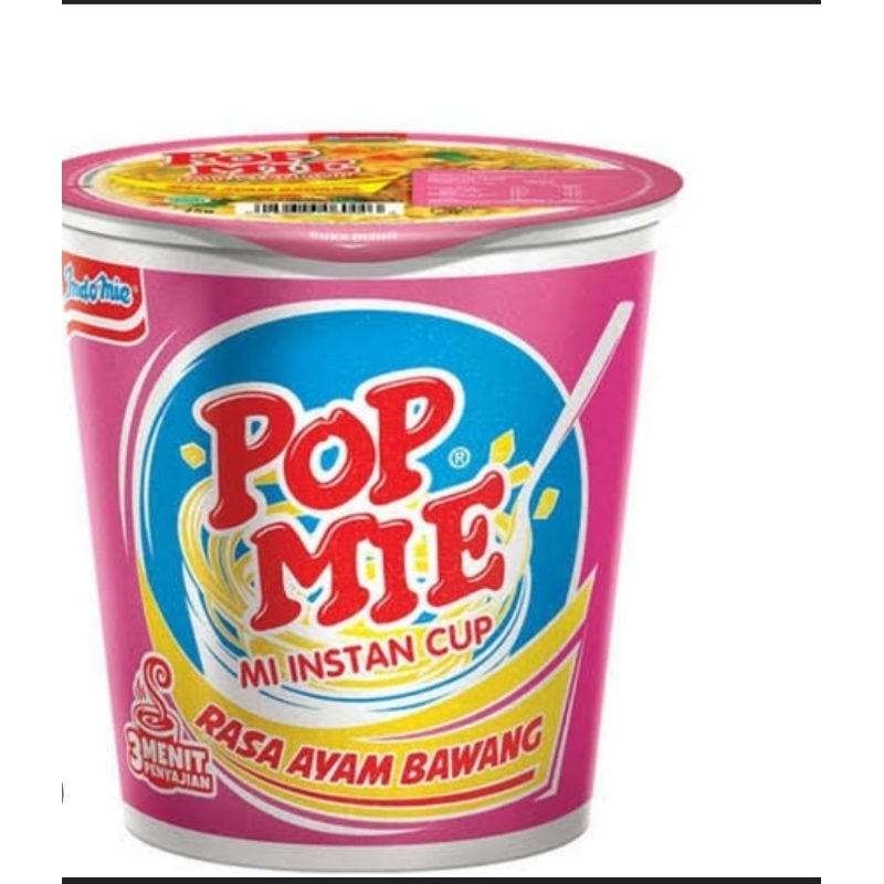 

1Pcs Pop Mie Cup Ayam Bawang 75GR